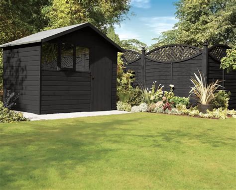 ronseal tudor black oak fence paint.